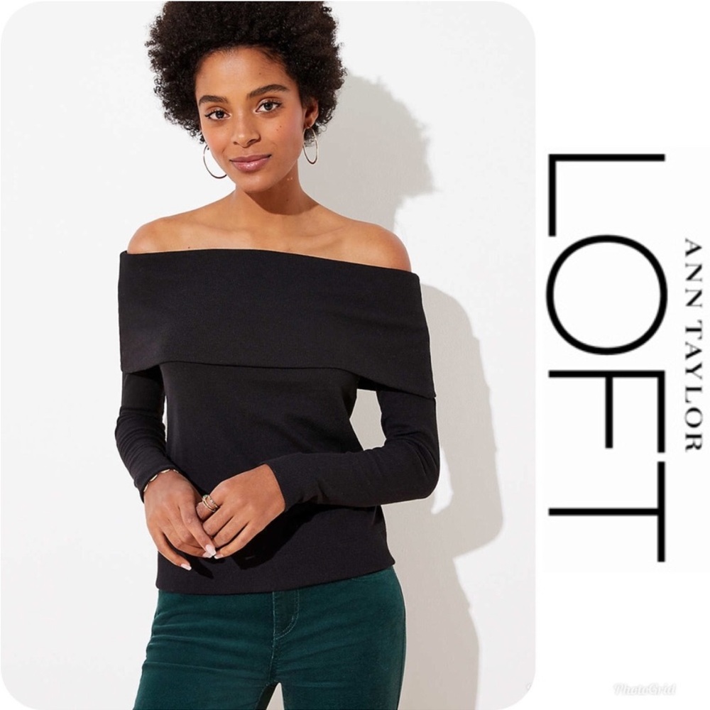 Loft off the shoulder sweater